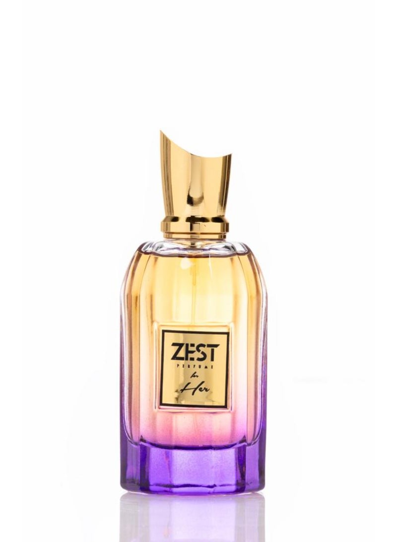 AL RAWDAH زست فور هير عطر من الروضة – عطر الفانيليا، الياسمين والمانجو للنساء (80 مل) - Image 2