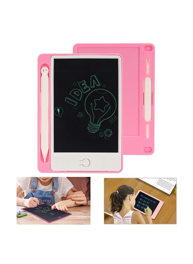 4.4 inch LCD Digital Writing Tablet Electronic Handwriting Drawing Board(Pink)