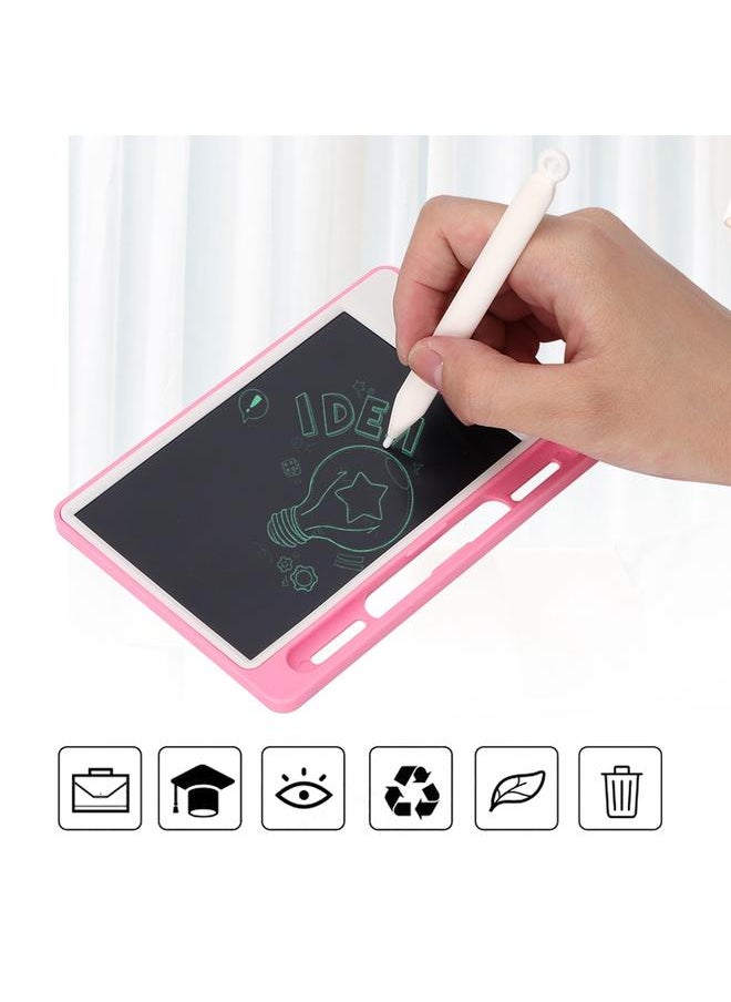 Thoraya 4.4 inch LCD Digital Writing Tablet Electronic Handwriting Drawing Board(Pink)  - Image 5