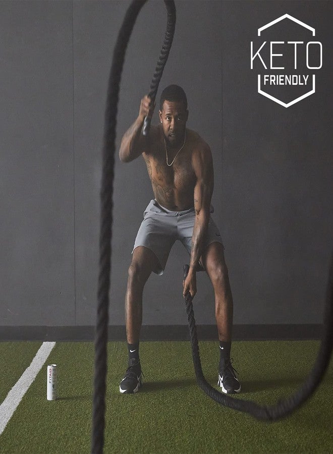 لايف ايد FITAID Rx Zero، مناسب لنظام الكيتو الغذائي، مشروب التعافي رقم 1 بعد التمرين، 0 غرام سكر، كيرسيتين، كرياتين، أحماض أمينية متفرعة السلسلة، شاي أخضر، 5 سعرات حرارية، 12 أونصة سائلة (عبوة من 12) - Image 4