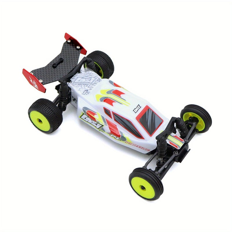 High Performance Lightweight Blue Carbon Fiber RC Rear Wing Upgrade Part for 1 24 Micro B 2WD Buggy - Image 4