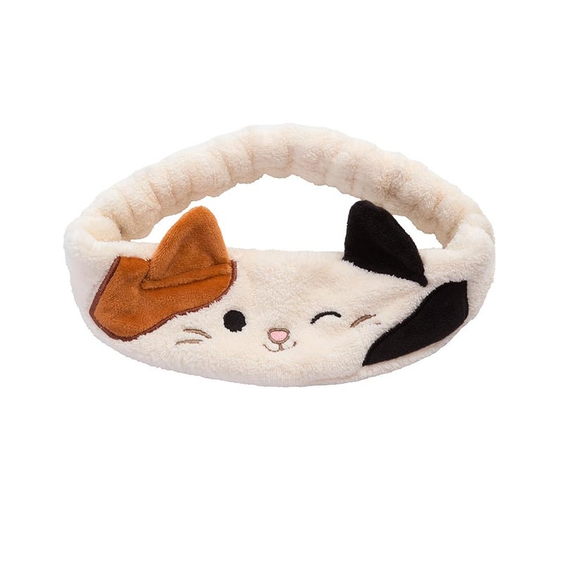TONYMOLY x Squishmallow Easter Basket Stuffer Cam the Cat Plush Headband for Skincare and Makeup Soft  Cozy Hair Accessory for Washing Face Makeup Application and Relaxation Cute Fun and Gentle on Hair