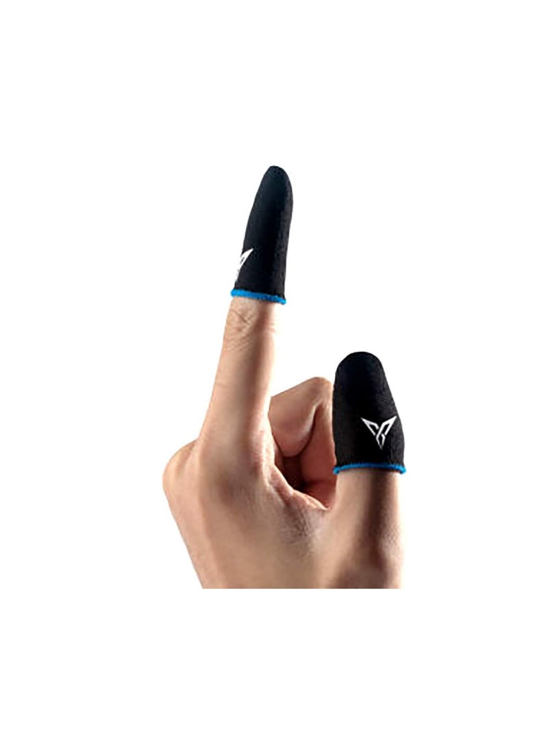 RYN 1 Pair PUBG Mobile Game Finger Sleeve Sweat-proof Fingers Gloves Touch Screen Game Controller Thumbs Finger Cover Sleeve for Android & IOS  - Image 1