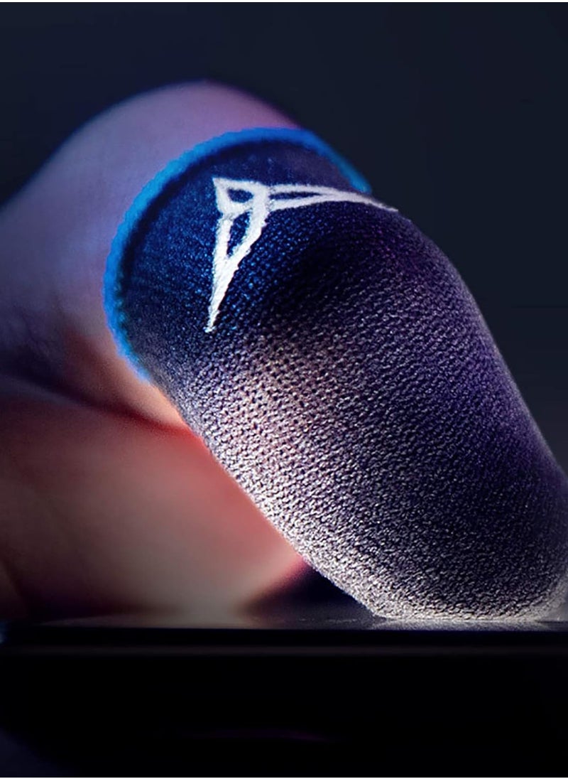 RYN 1 Pair PUBG Mobile Game Finger Sleeve Sweat-proof Fingers Gloves Touch Screen Game Controller Thumbs Finger Cover Sleeve for Android & IOS  - Image 5