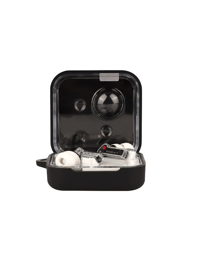 Silicone Case Compatible With Nothing Ear (2) - Protective Cover for Headphones -Black - Image 3