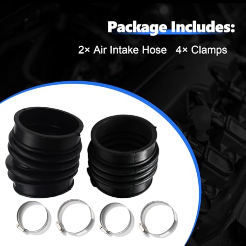AUCERAMIC 696-724 696-047 Engine Air Intake Hose with Clamps Fit 2002-2003 for Lexus ES300 2004-2006 for Lexus ES330 RX330 3.0L 3.3L V6 GAS DOHC Replace 1788220161 - Image 5