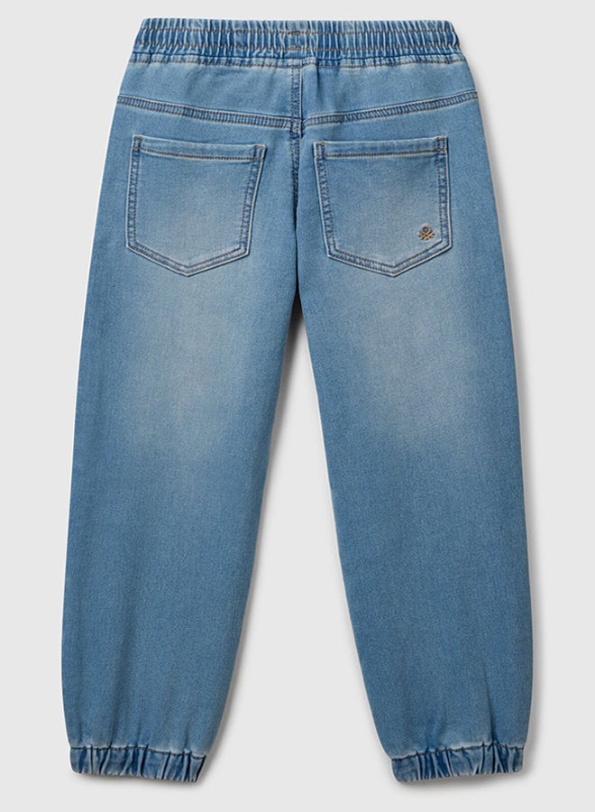 Benetton Denim Joggers  - Image 2