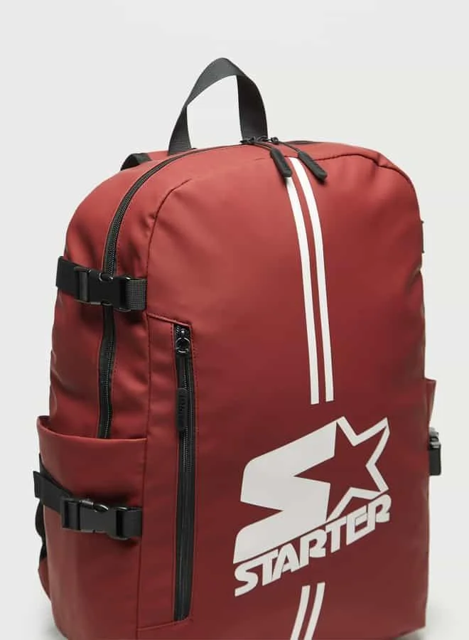 STARTER Starter Printed Backpack with Adjustable Shoulder Straps