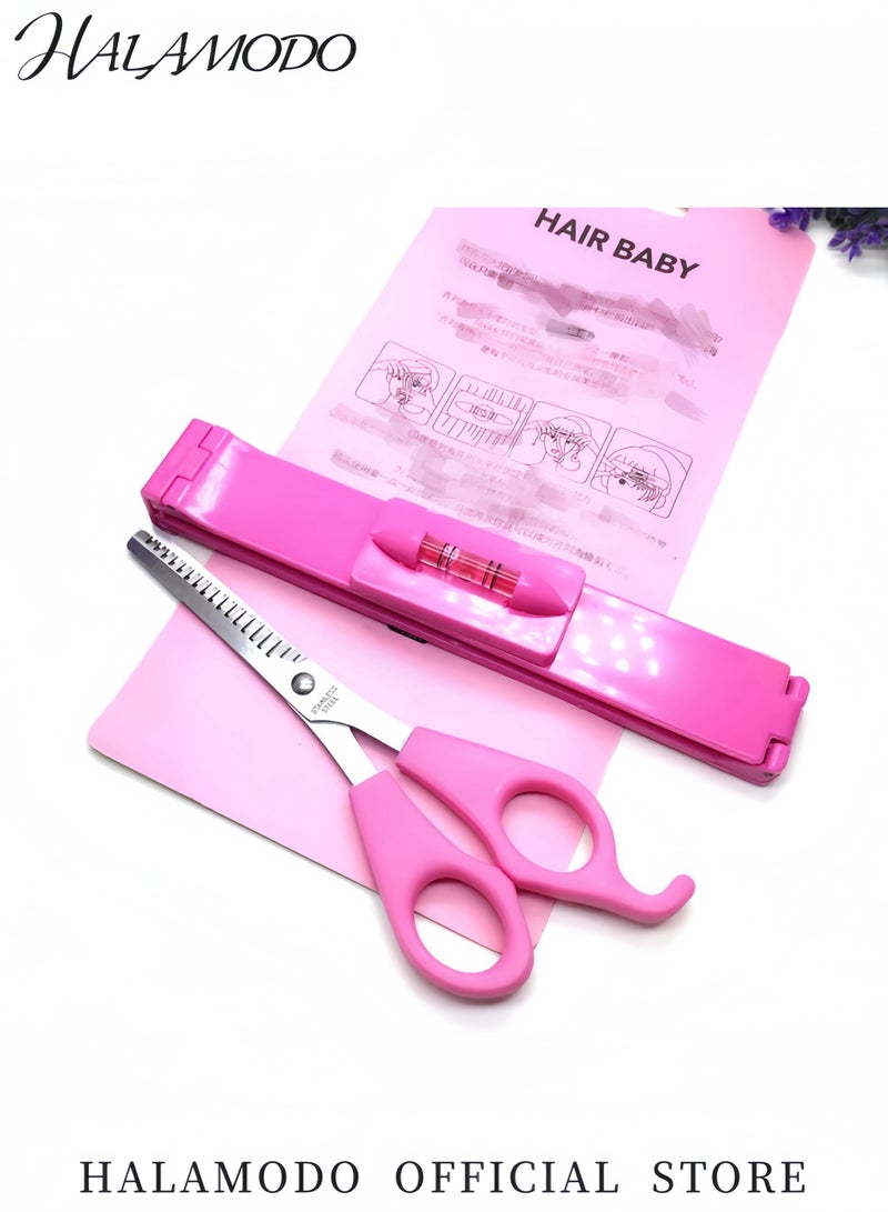 HALAMODO 2-Piece Hair Cutting Kit Includes Haircut Clips and Scissors Easy-to-Use Styling Tools for Beginners and Professionals - Image 4