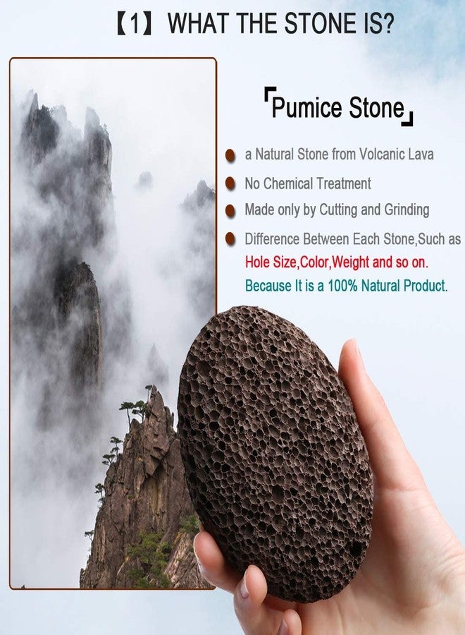 Organic B Cooled Volcano Lava Foot Scrub Stone| Deep Exfoliation - Image 2