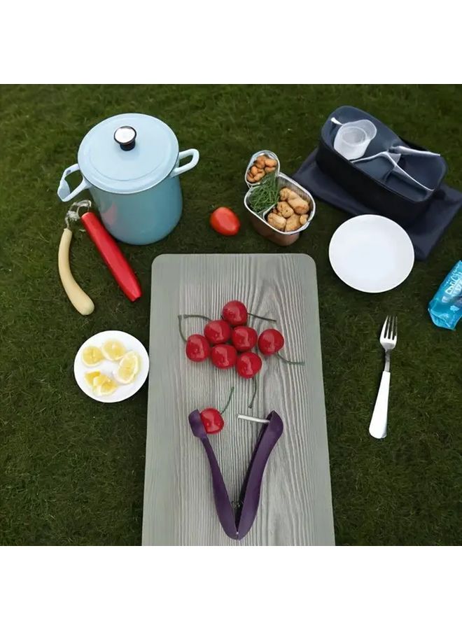 Purple Cherry Pitter Tool Portable Kitchen Gadget Seed Extractor for Cooking Baking Desserts - Image 2