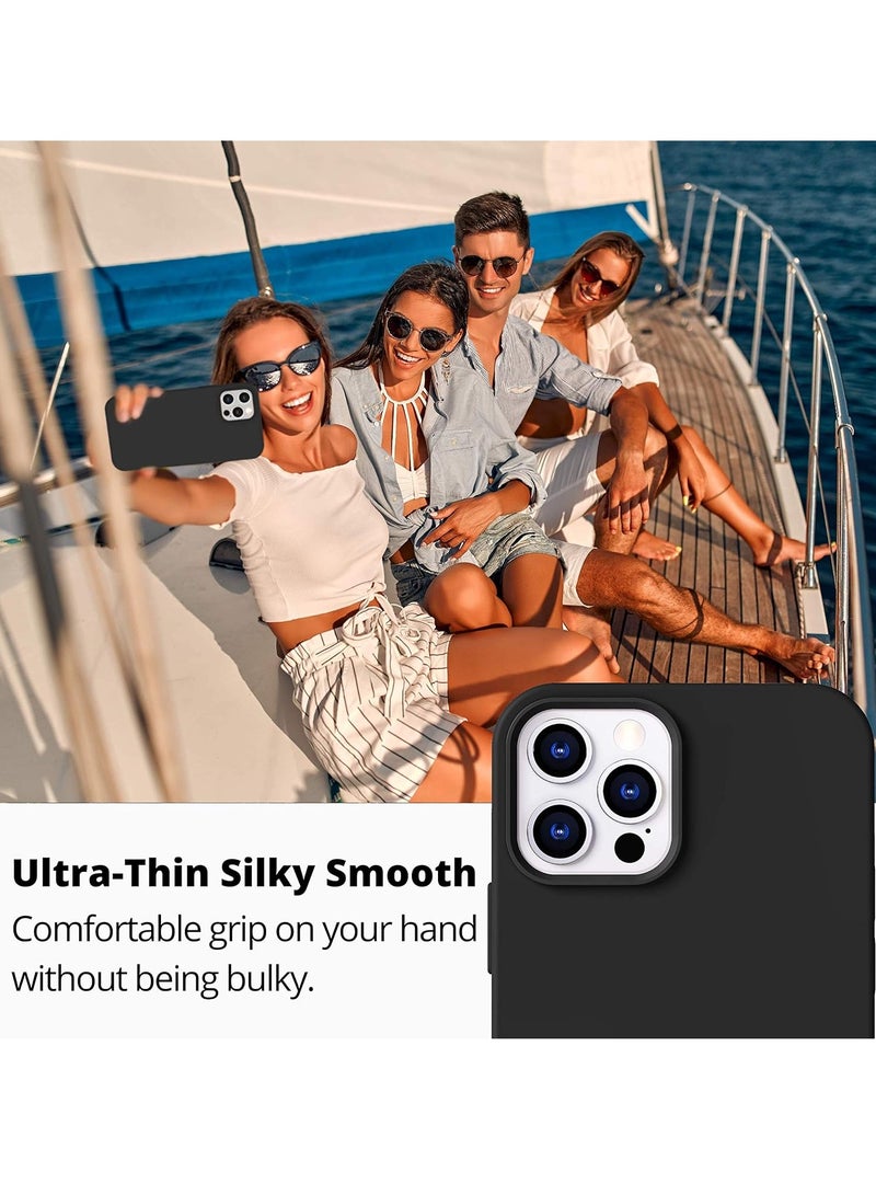 MIGOFAST Liquid Silicone Gel Cover with Full Body Protection Anti-Scratch Shockproof Case Compatible with iPhone 12 Pro - Image 2