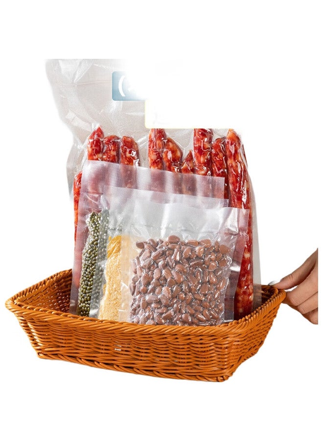 Yata Wutian Vacuum Sealing Bags, Food Vacuum Packaging Bags, Household Sausage And Cured Meat Bags, Thickened Textured Plastic Sealing Bags, 20*30Cm - Image 1