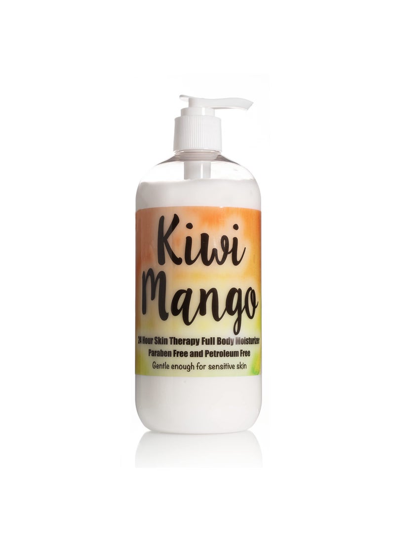 The Lotion Company The Lotion Company 24 Hour Skin Therapy Lotion, Full Body Moisturizer, Paraben Free, Made in USA, Kiwi Mango Tropical Fragrance, w/ Aloe Vera, 16 Ounces 