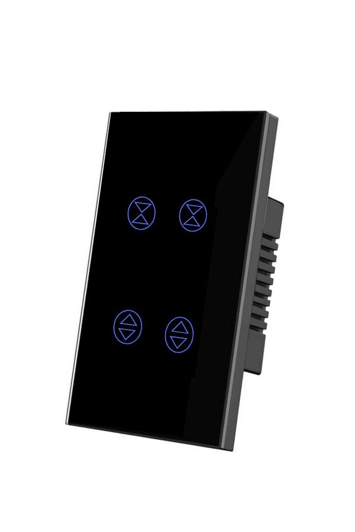 تويا مفتاح شاتر-ستاره تويا الذكي، مفاتيح لمس, يعمل بالواي فاي 2.4 جيجا هرتز، يجب توافرسلك ارضي مع السلك الحي، التحكم عن بعد Smart Life/Tuya App، مساعدة Alexa/Google (2 خط) - Image 2