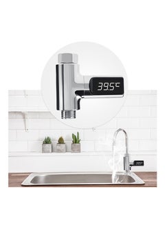 Loquat LED Display Water Temperature Meter Silver One Size  - Image 2