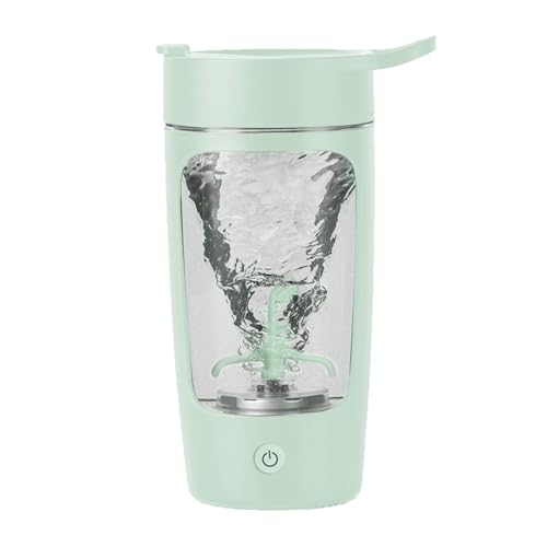 Daasigwaa Electric Shaker Bottle, Blender Bottles For Protein Mixes, | Tritan | BPA Free| Portable Mixer Cup, Rechargeable Shake Cups And Meal Replacement Shakes, 22 oz(Green) - Image 1