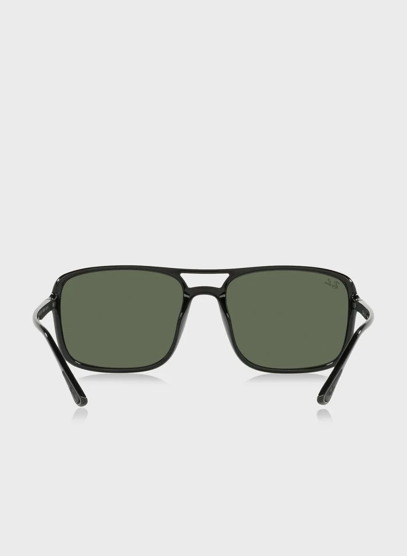 Ray-Ban 0Rb4375 Ractangle Sunglasses