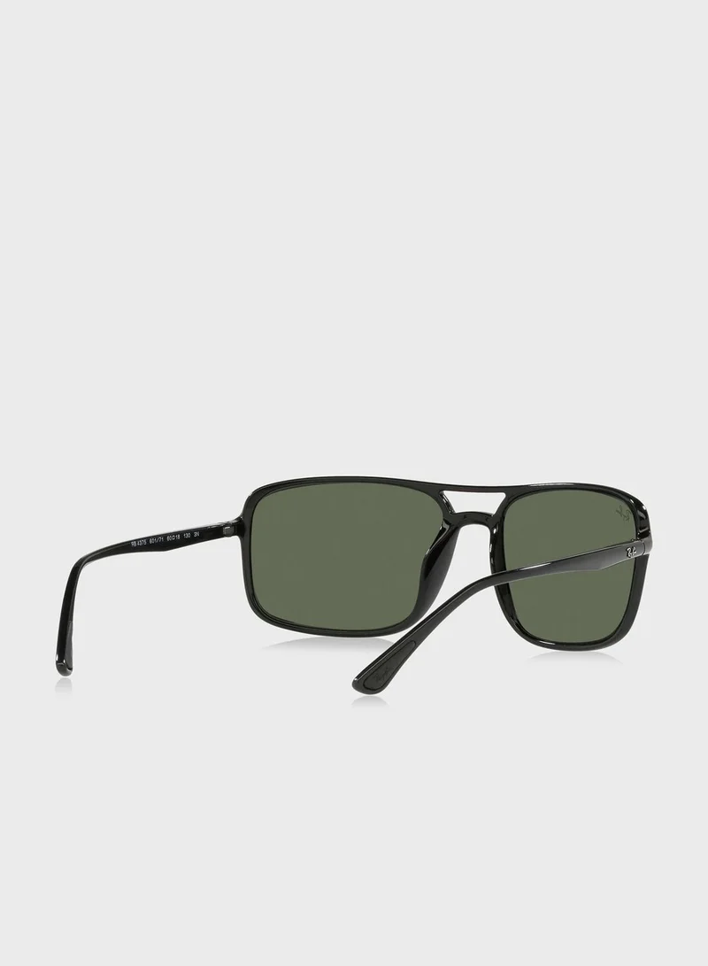 Ray-Ban 0Rb4375 Ractangle Sunglasses