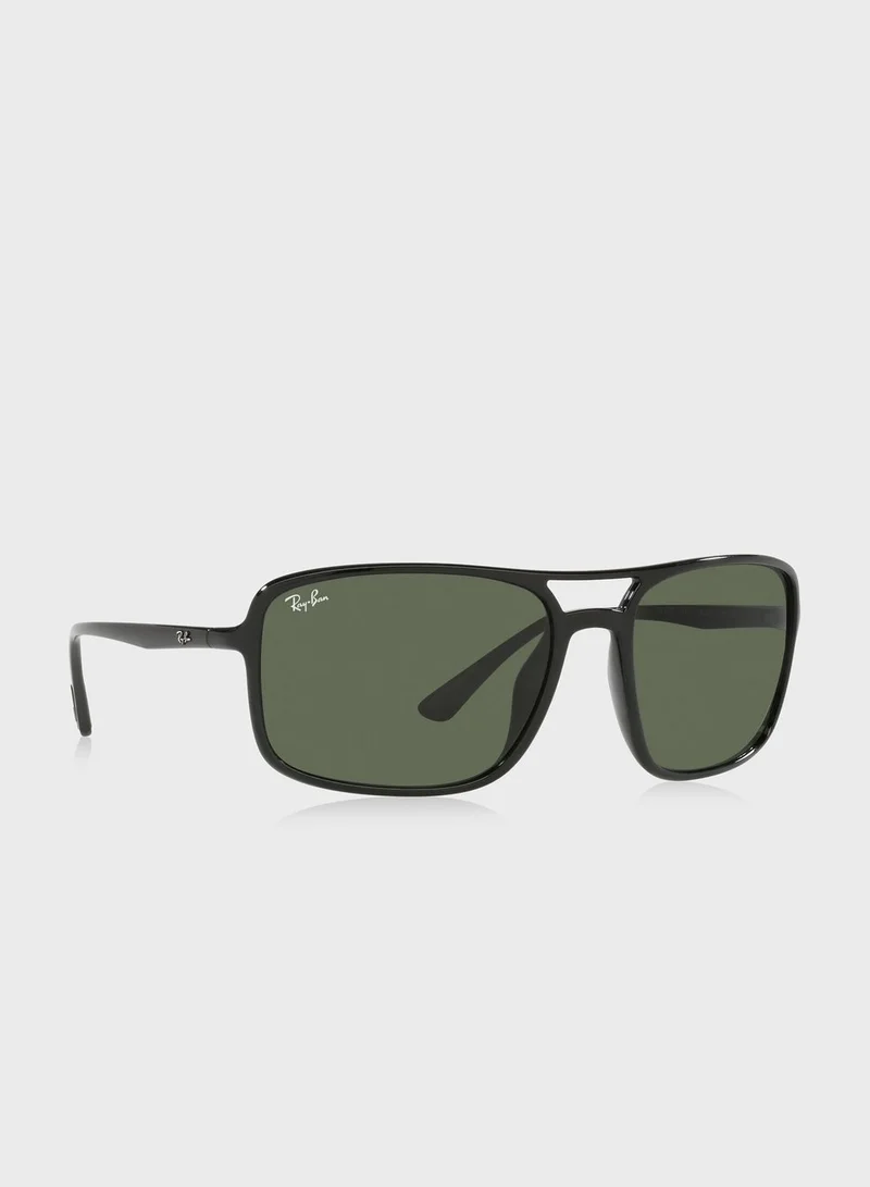 Ray-Ban 0Rb4375 Ractangle Sunglasses