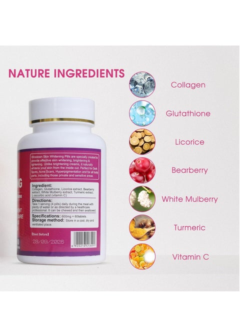 skin whitening 8000mg blend with glutathione "Is winsTown Tab the Game-Changer for Glowing Skin?" Wins Town Skin Whitening 8000mg