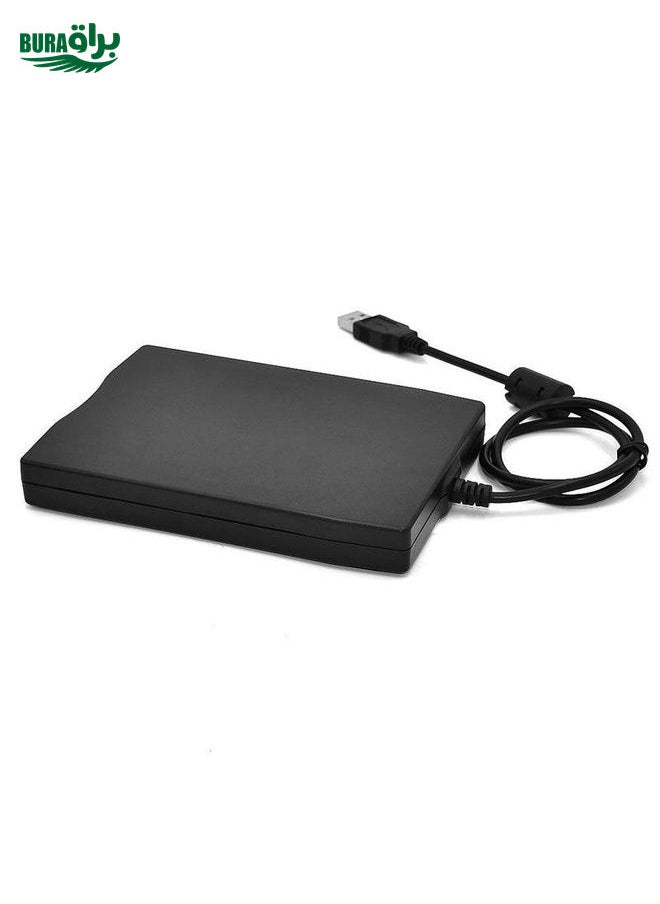 BURAQ - 3.5 Inch Portable Floppy Disk Drive 1.44MB External FDD Device - Image 1
