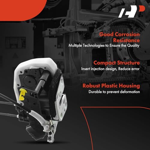 A-Premium Door Latch Lock Actuator Compatible with Nissan Vehicles - Altima 2007-2012 L4 2.5L/V6 3.5L, Sedan - Front Left Driver Side, Replace# 80501-JA000, 80501-ZX60A - Image 5