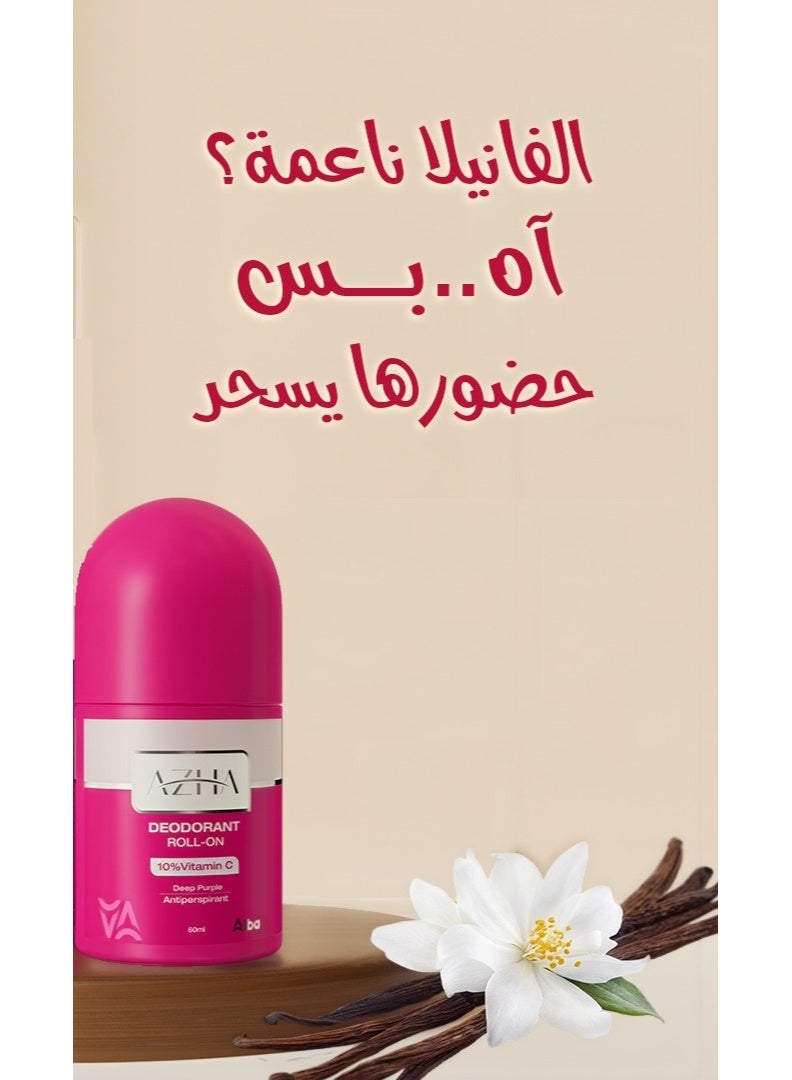 أزهى ازها مزيل العرق  رول أون 60 مل (قد يختلف شكل العبوة) - Image 5