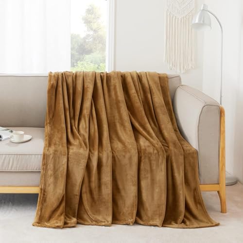 S&S غطاء لحاف صوف مزدوج سوبر سوفت من سانديز®، 310TC دافئ، غطاء لحاف صوف/غطاء راجعي/غطاء بطانية/غطاء لحاف بحجم كينج=90x100 بوصة، غطاء بطانية شتوي (بني) - Image 3