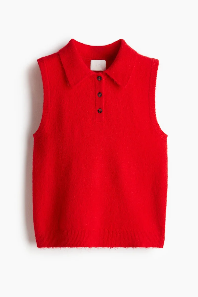H&M Collared sweater vest