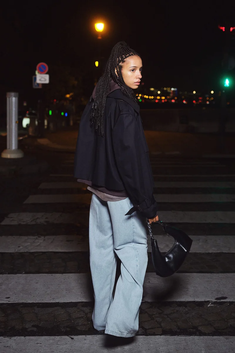 اتش اند ام جينز بقصة عادية وساق مستقيمة