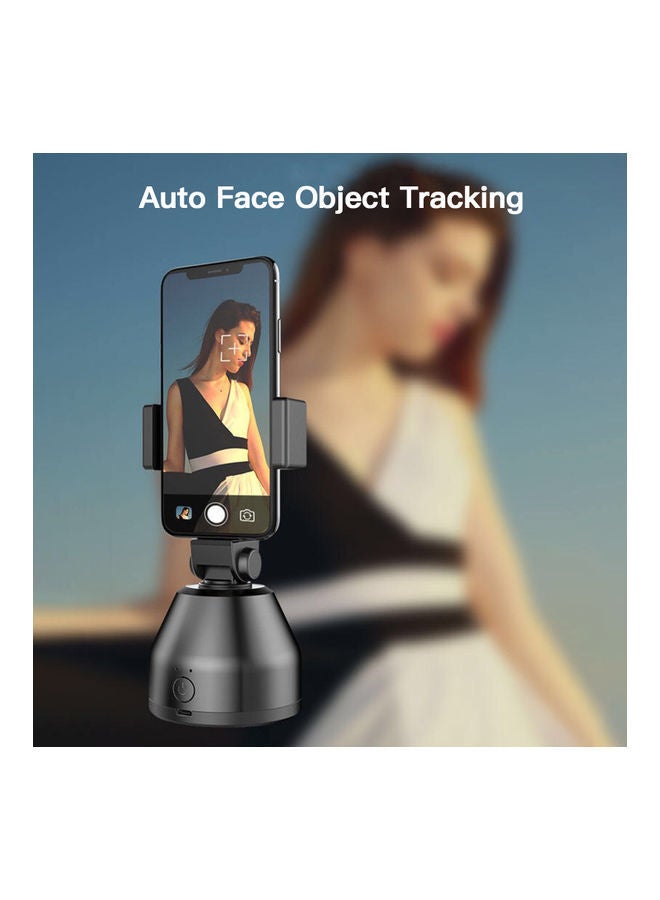 NIBEMINENT 360° Object Tracking Holder with Auto Face Tracker Black  - Image 2
