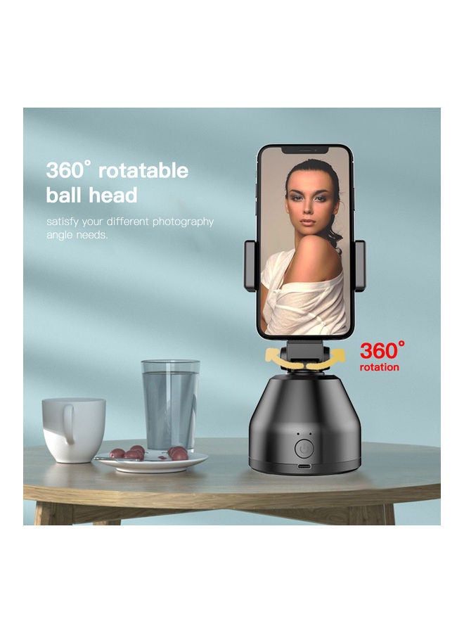 NIBEMINENT 360° Object Tracking Holder with Auto Face Tracker Black  - Image 4