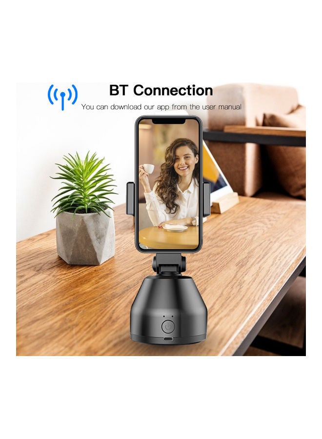 NIBEMINENT 360° Object Tracking Holder with Auto Face Tracker Black  - Image 5