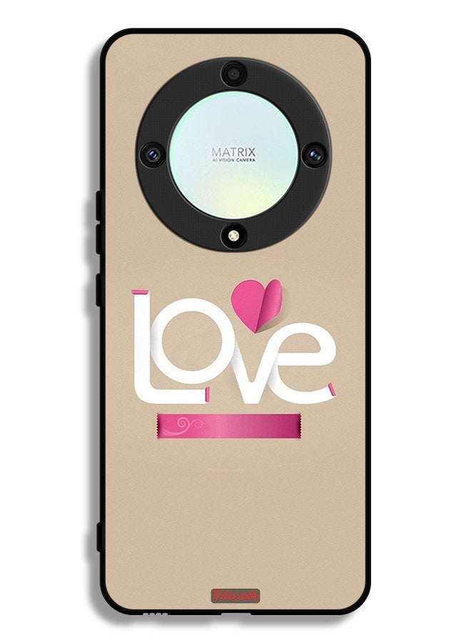 Tolwak غطاء حماية Honor X9a فن الحب - Image 1