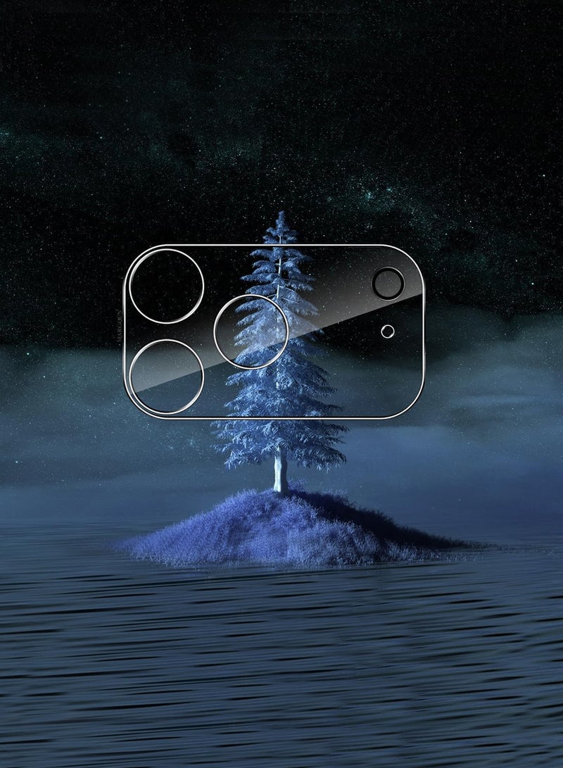 CATANES 2Pieces Camera Lens Protector 9H Tempered Glass for iPhone 17 Pro - Clear - Image 5