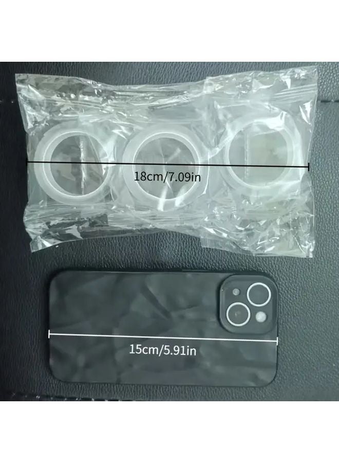 3pcs Double Sided Tape Transparent Mesh Nano Washable Traceless For Home Office Car - Image 4