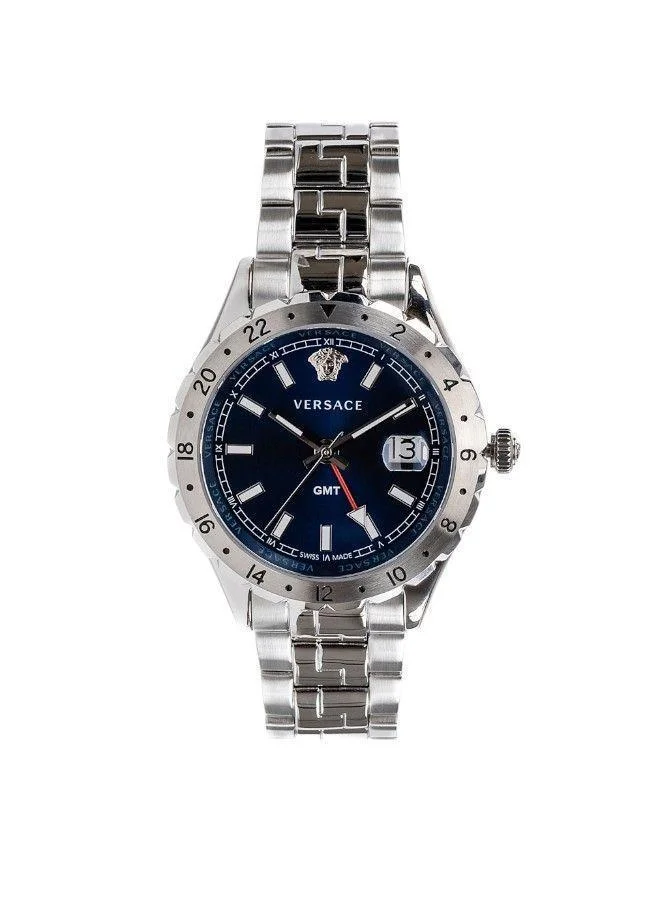 VERSACE Hellenyium GMT Blue Dial Watch