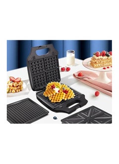 DSP Dsp 3 in 1 Large Size Electric Waffle Cake Maker Machine Nut Breakfast Cake Maker Multifunctional Baking Machine  - Image 1