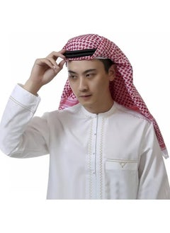 Generic Men’s Arab Shemagh Headscarf - Muslim Dubai Casual Headwear, Scarf, Neck Wrap, Turban Cap  - Image 5