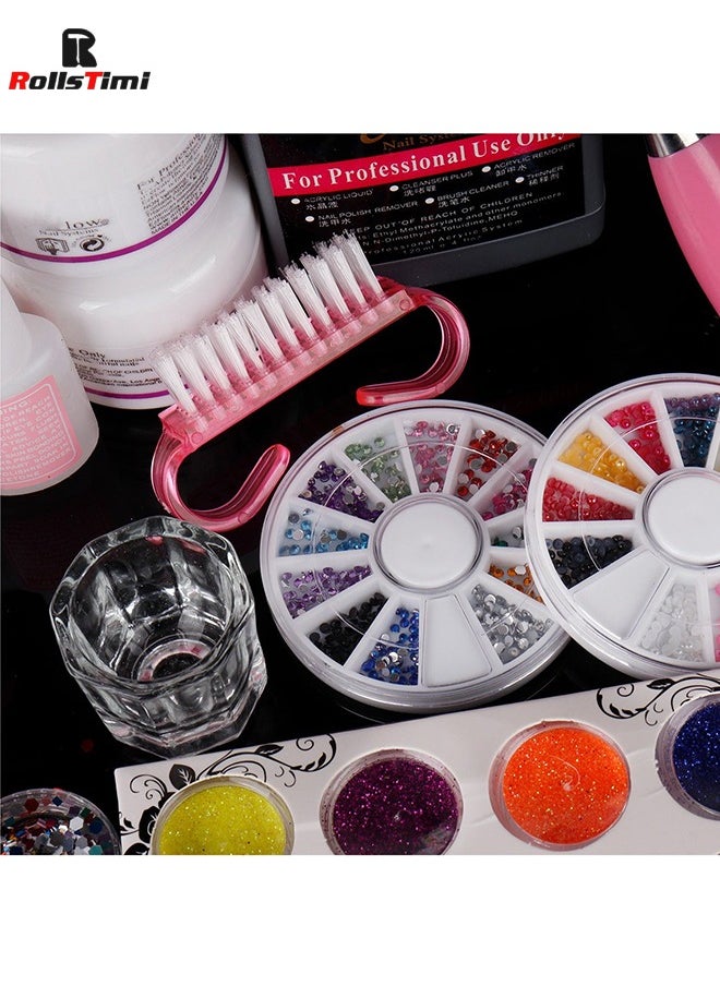 Acrylic Manicure Set with 42 Color