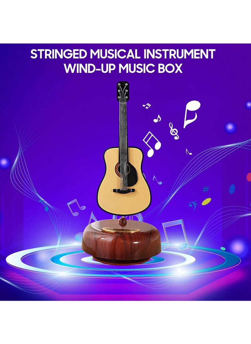 Charming Hand Crank Music Box, Elegant Piano Melodies Collection for Timeless Musical Enjoyment