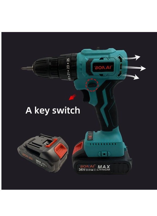 BONAI - 36V Electric Cordless Drill Used For Multipurpose Drilling - Image 1