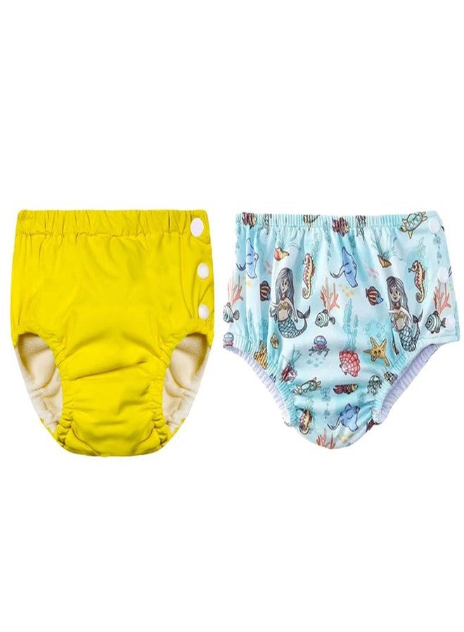 Crawl'in Reusable Swim Diaper Pants | Unisex Baby Swimwear | Adjustable & Leak-Proof | 0–36 Months | Color 07 - Image 1