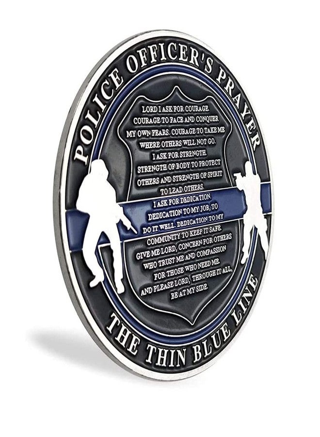 Glamtune The Archangel Michael Challenge Coin Police Military Hero's Coin (Single Coin) - Image 2