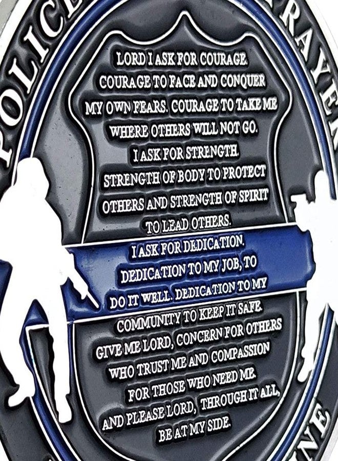 Glamtune The Archangel Michael Challenge Coin Police Military Hero's Coin (Single Coin) - Image 5