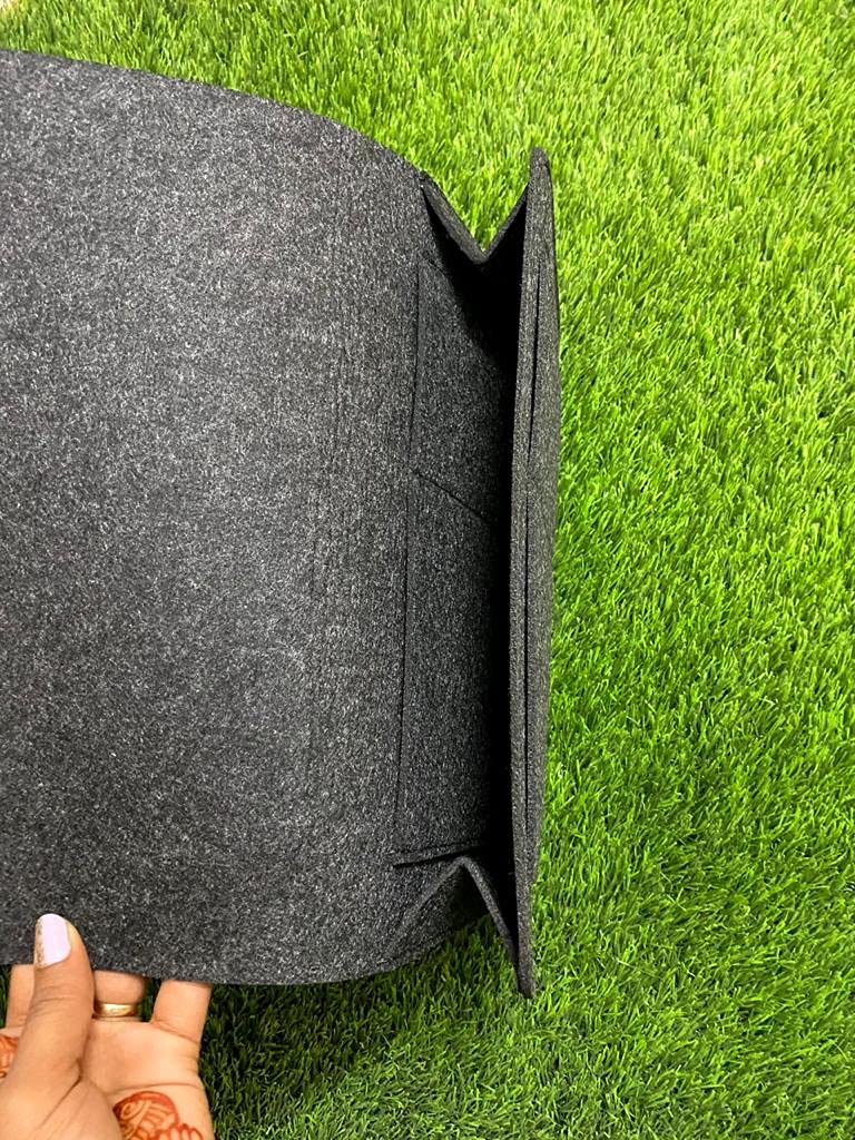 OON Sofa Pocket Organizer 6 Pockets Medium Grey Felt - Image 5