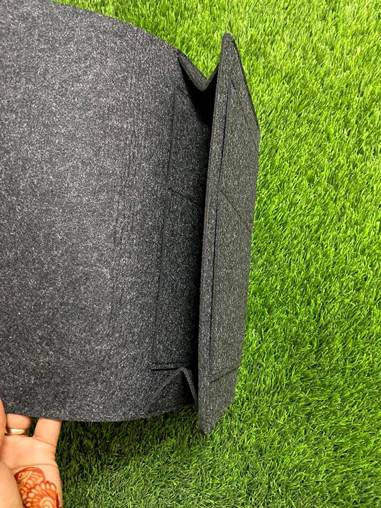 OON Sofa Pocket Organizer 6 Pockets Medium Grey Felt - Image 2