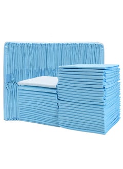 Timoo 100 Pcs Disposable Changing Pad Leak-Proof Underpad Bed Table Protector Mat, Soft Non-Woven Fabric, 17 Inches X 13 Inches  - Image 1