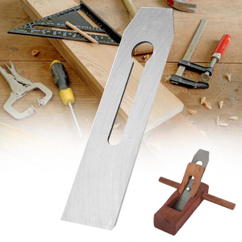 TorSor 2 Pack Bench Hand Plane 2-Inch Blade Replacement Woodwork Planer Cutter 51MM Wide Iron Blades Steel Carpentry Edge Trimming Saw for No.4 No.5 Woodworking Tool - Image 4